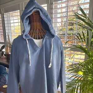 Boden blue hoody sweatshirt